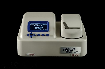 Přístroj pro měření obsahu vody a vodní aktivity - AquaLab 4TE Duo-