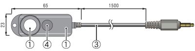 idlo intenzity osvtlen a UV zen, dlka 1,5m - ISA-3151