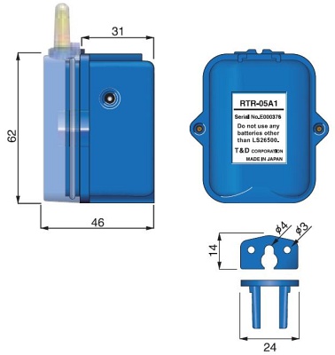 Adaptr pro extern napjen RTR-5x - RTR-05A1-