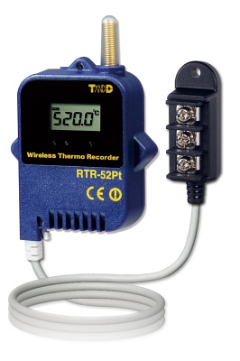 Registran teplomr pro ext. Pt100 idlo, rdiov - RTR-52Pt-