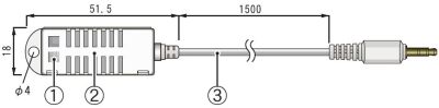 idlo teploty/vlhkosti, kabelov 1,5m - THA-3151