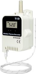 Reg. teplom�r bezdr�tov�, ext. �idlo, velk� bat. - RTR502BL